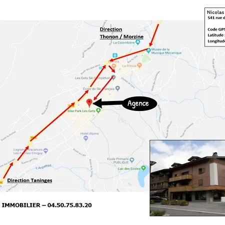 Spacieux Aux Gets, Pied Des Pistes, Balcon Sud-ouest, 2 Chambres, Coin Cabine, Garage, Wifi - Fr-1-623-81 Apartment *